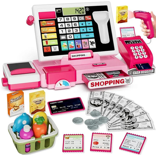 Kid cash register toy - kid,