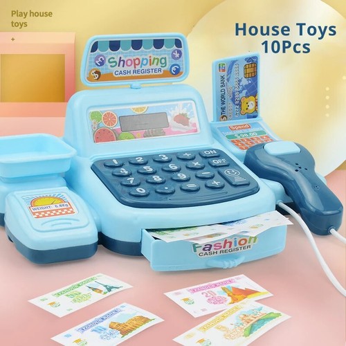 Cash register toy classic - cash,