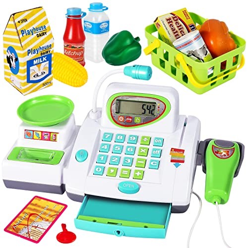 Childs big toy till - till, cash
