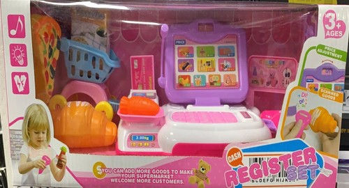 Toy cash register kids - cash,