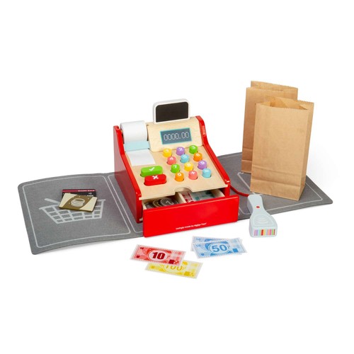 Bigjigs toys shop - shop, till