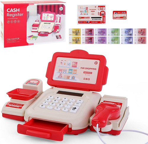 Plushcewt toy cash register - toy,